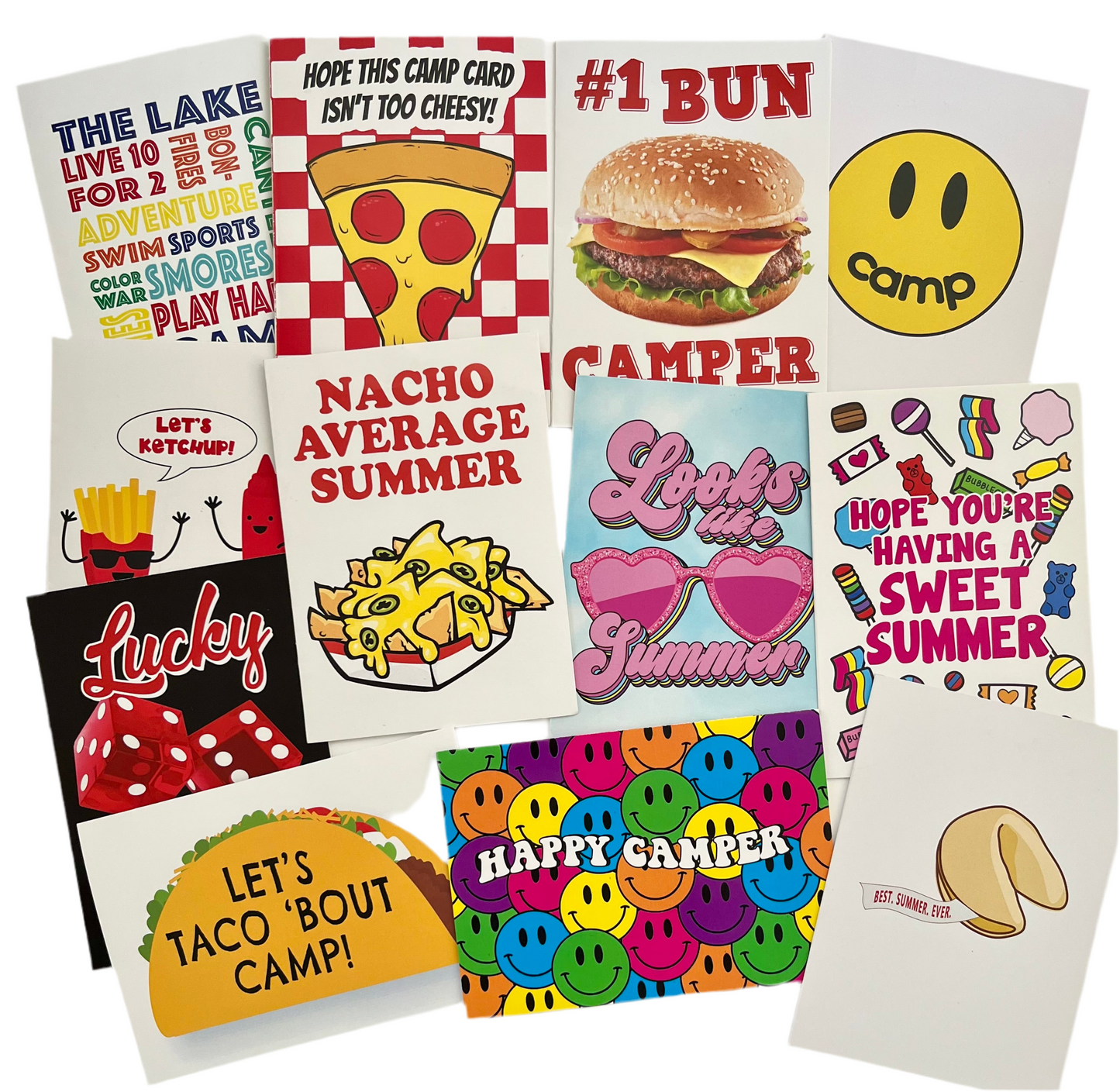 Supreme Camp Pack- Greeting Cards Set of 12