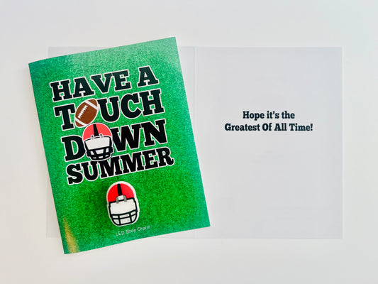 Choose Your Style-LIGHT UP Shoe Charm Greeting Cards for Camp