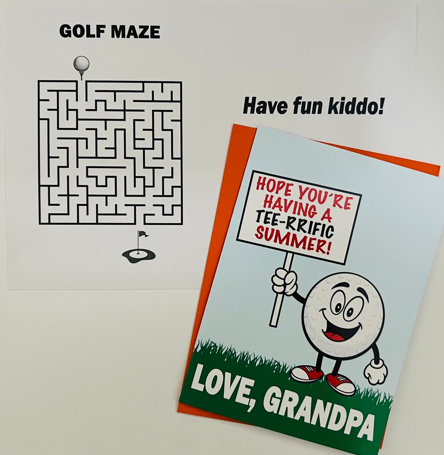 Grandparent's Pack-Camp Greeting Cards