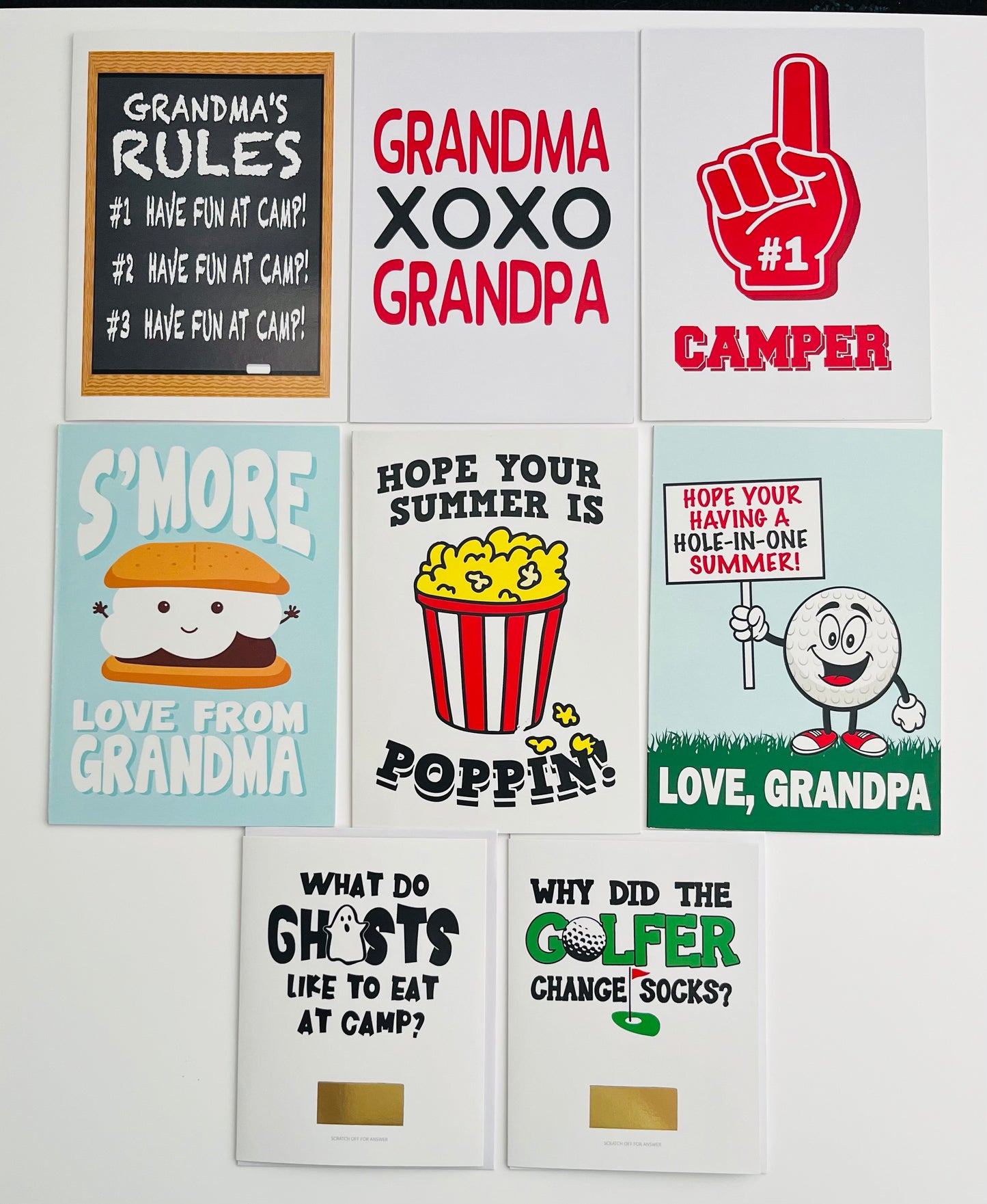 Grandparent's Supreme Pack-Camp Greeting Cards