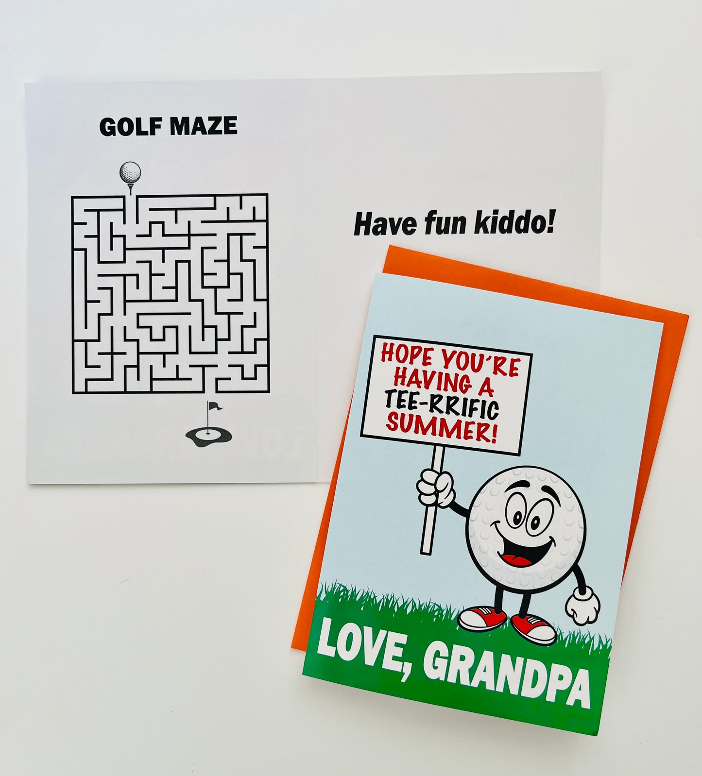 Grandparent's Pack-Camp Greeting Cards