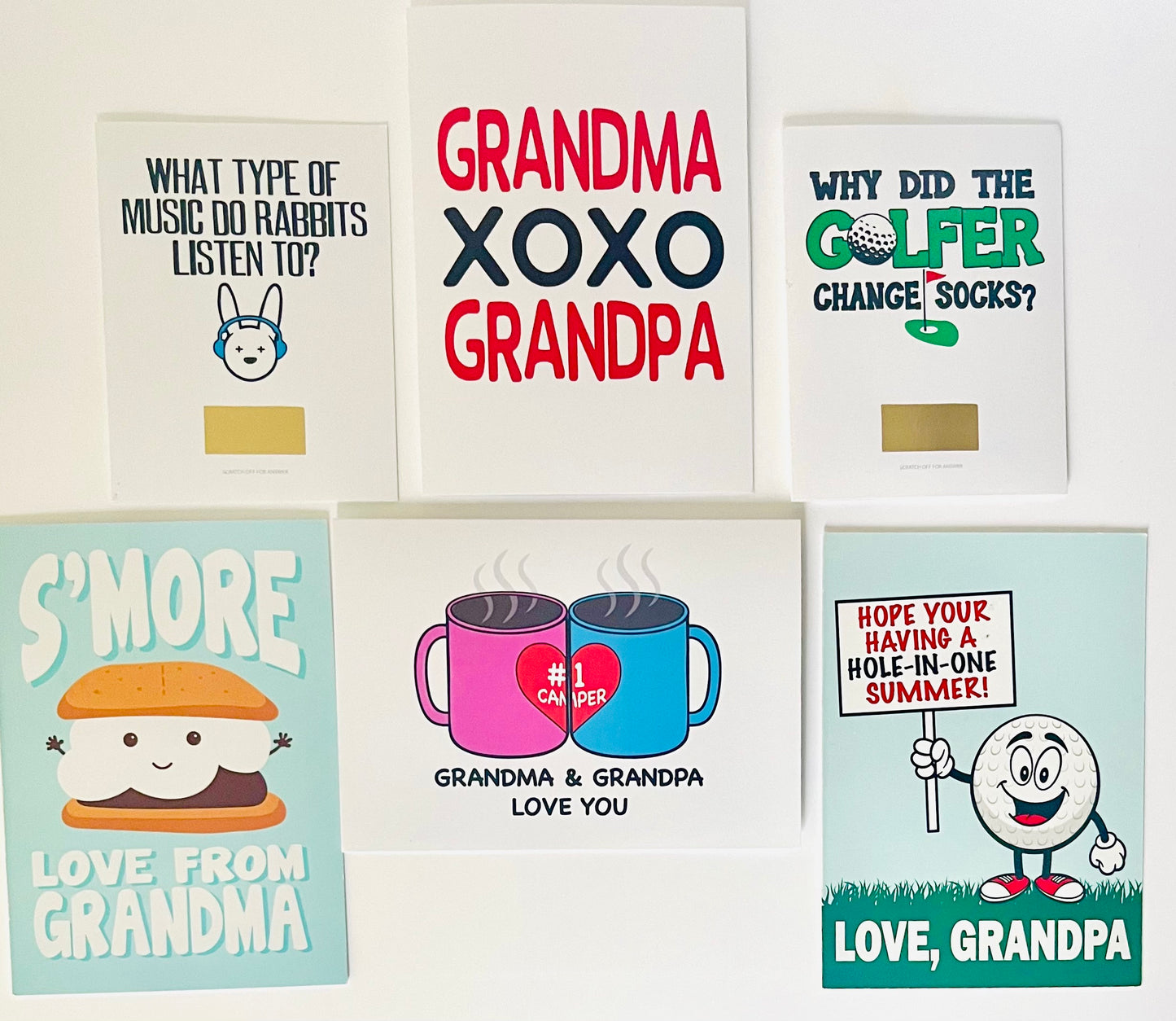 Grandparent's Pack-Camp Greeting Cards