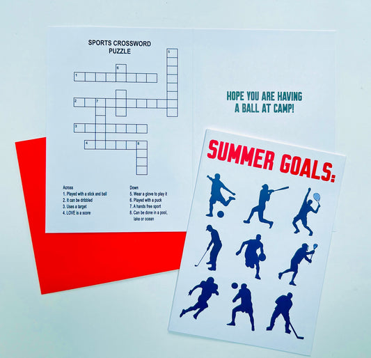 NEW! Ultimate Sports Pack-Camp Greeting Cards Set of 10