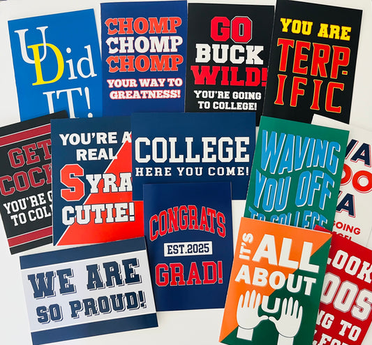 Graduation/College Commit Greeting Cards
