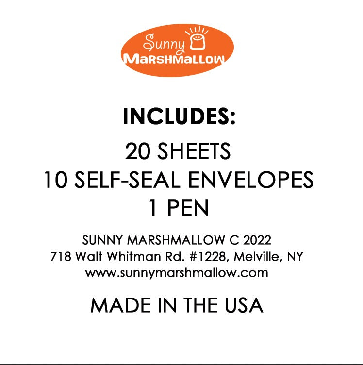 Camp Sports Stationery Set