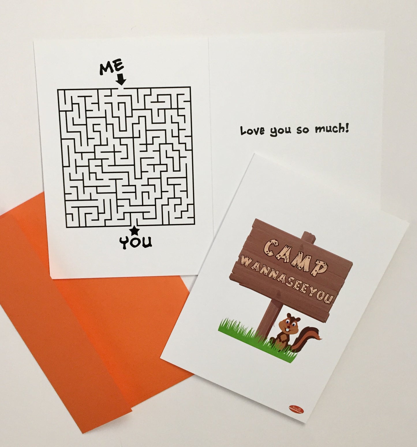 PARENT'S PACK-Summer Camp Greeting Cards Set of 6