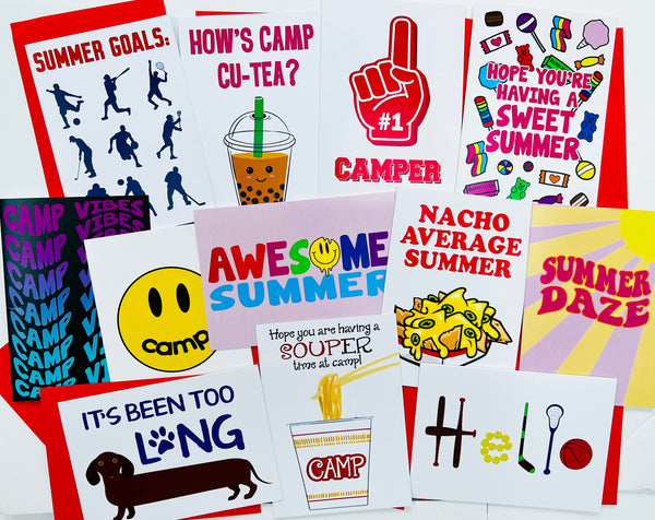 SUPREME CAMP PACK- Greeting Cards Set of 12