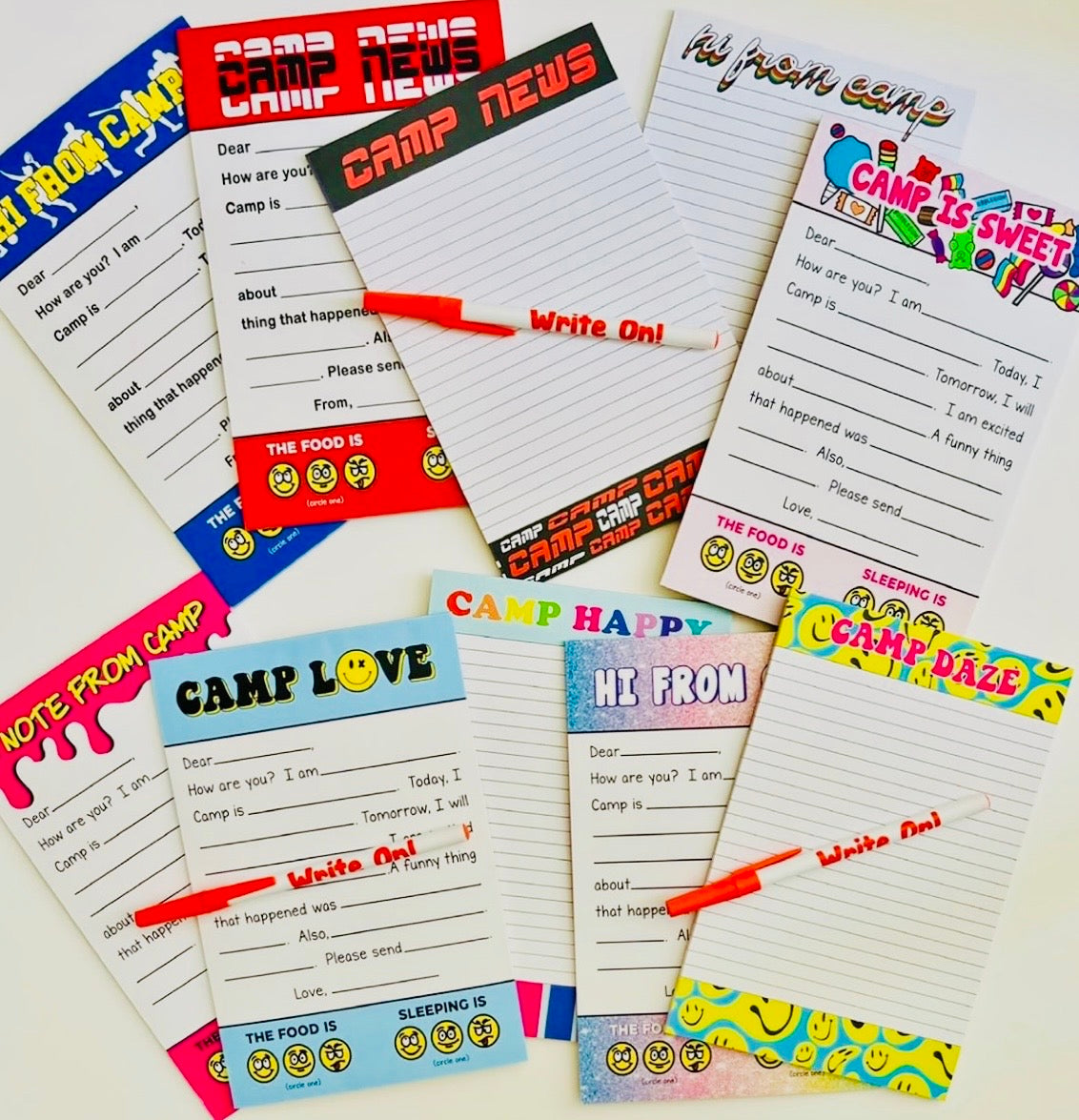 Camp Stationery