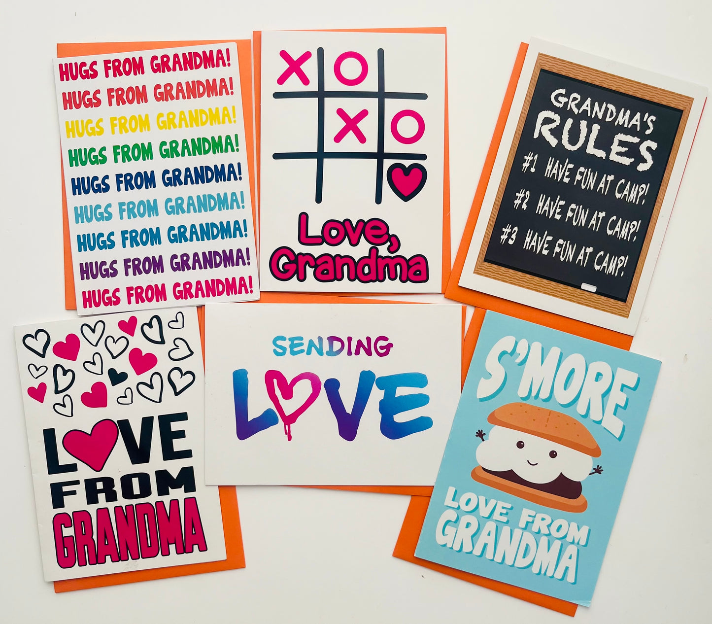Grandma Pack-Camp Greeting Card Set of 6