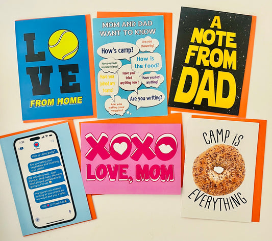 NEW! PARENT'S PACK-Summer Camp Greeting Cards Set of 6