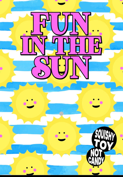 Fun in the Sun! (w/ mini sun squishy