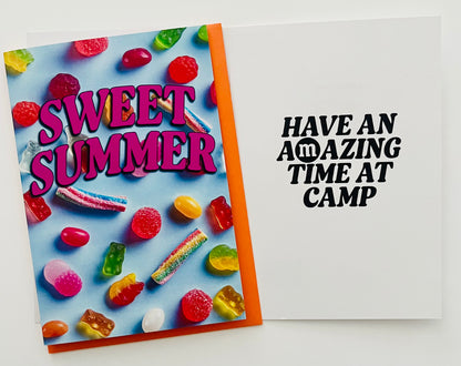 NEW! ULTIMATE SWEET PACK of 8Camp Greeting Cards