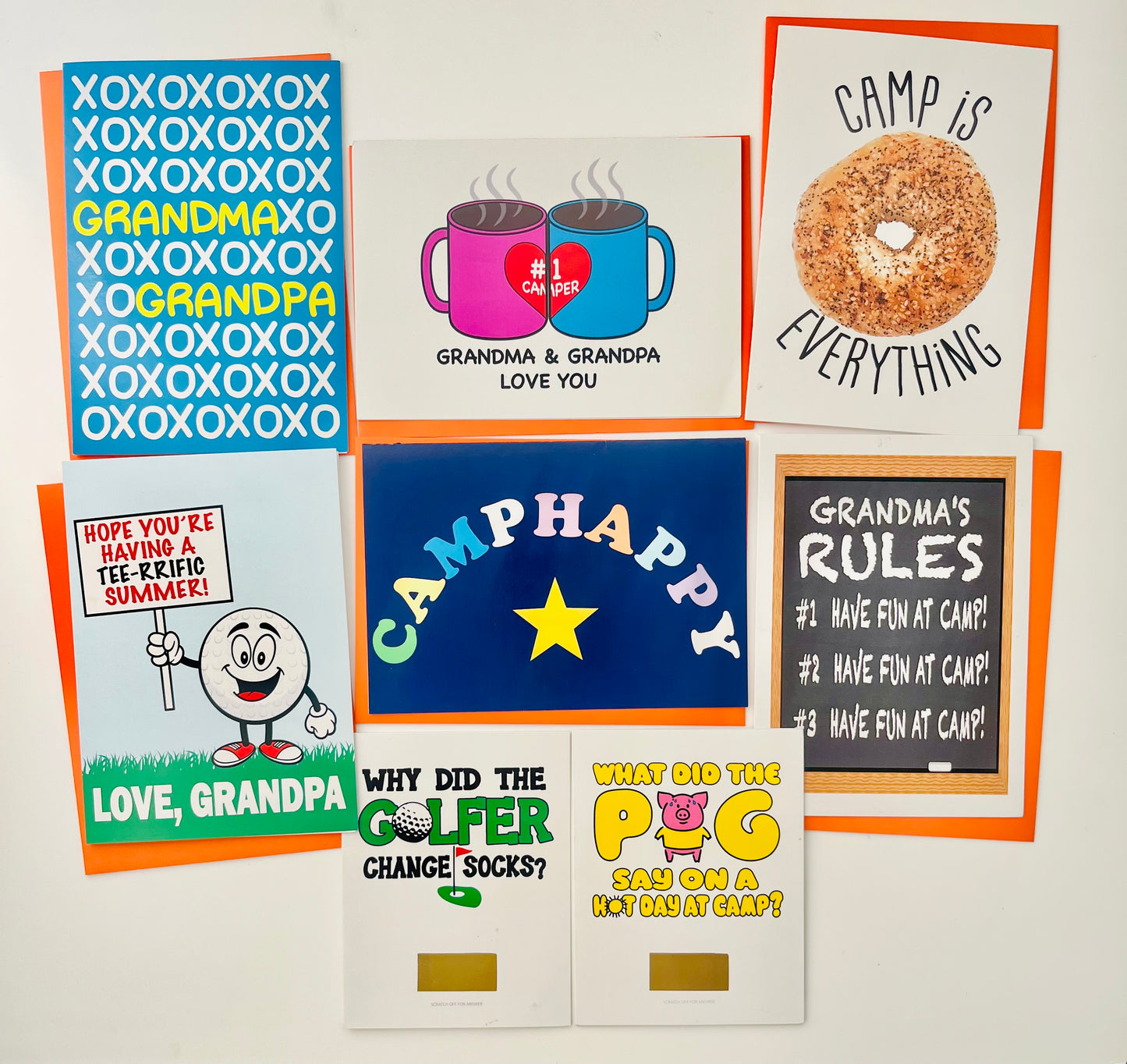 NEW! Grandparent's Pack-Camp Greeting Cards