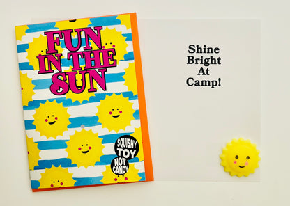 Fun in the Sun! (w/ mini sun squishy)