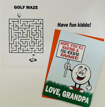 Grandparent's Pack-Camp Greeting Cards