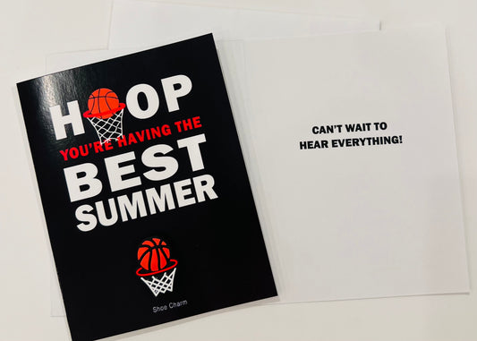 Choose Your Style-Shoe Charm Greeting Cards for Camp