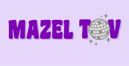 BAT MITZVAH/MAZEL TOV GREETING CARDS- PACK OF 6