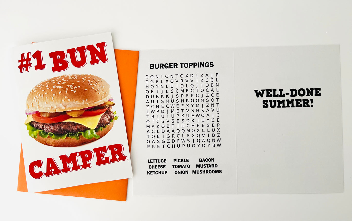 NEW! Foodie Supreme Camp Pack of 12 Greeting Cards