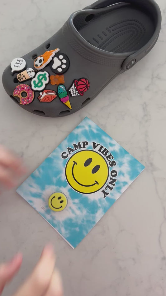 Choose Your Style-LIGHT UP Shoe Charm Greeting Cards for Camp