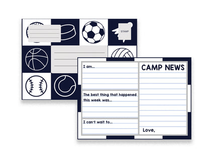 Camp Fill-In Postcards