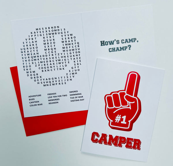 Any Camper- Greeting Card Set of 3