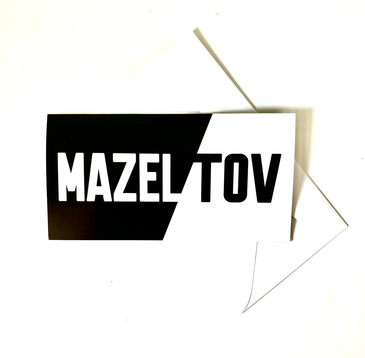 MAZEL TOV GREETING CARDS- PACK OF 10