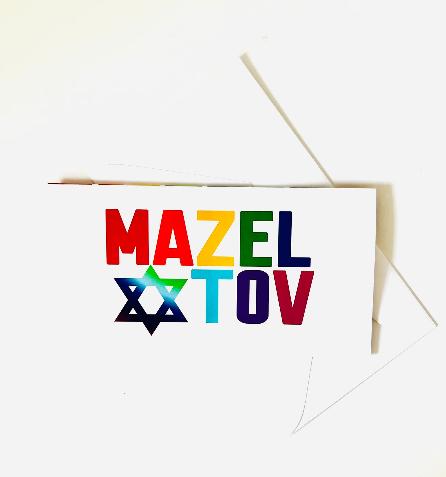 MAZEL TOV GREETING CARDS- PACK OF 10