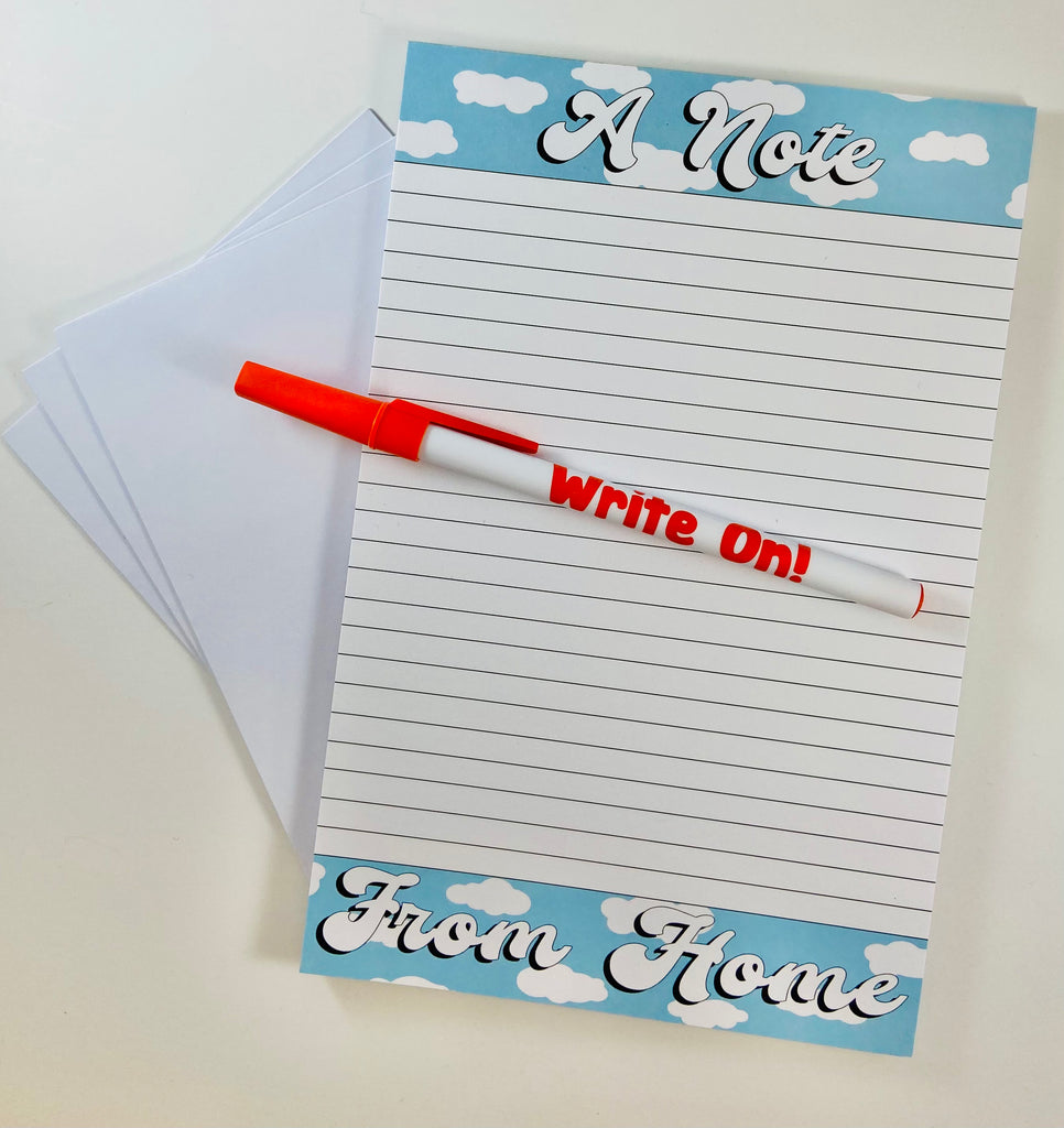 A Note From Home Stationery Set