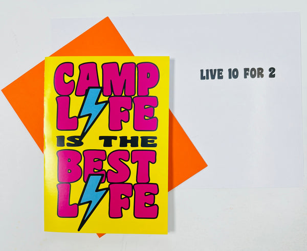 Happy Camper-Set of 6 Greeting Cards